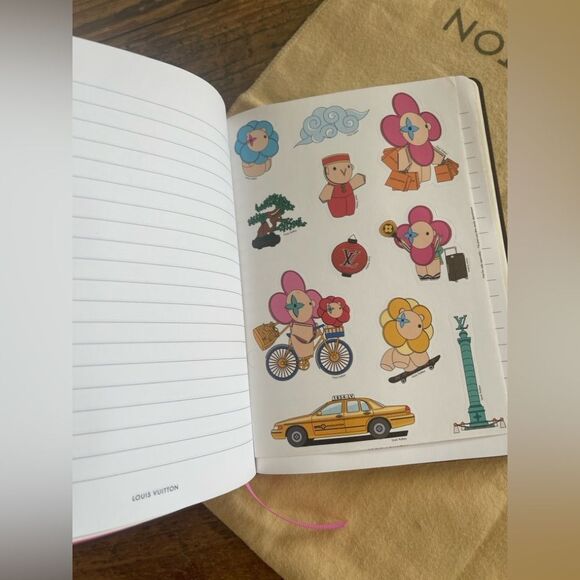 Louis Vuitton Vivienne Paris Travel Notebook – Limited Edition w/ Stickers - Picture 4 of 4